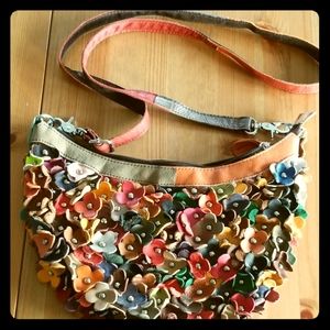 Amerileather "Hana" Crossbody Bag